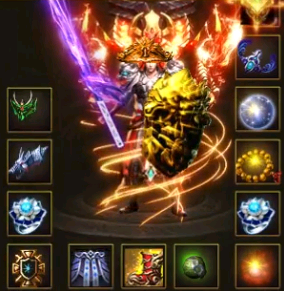 打金传奇的平民玩家玩战士怎样能弄到装备