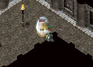 传奇中法道组合打宝很强悍