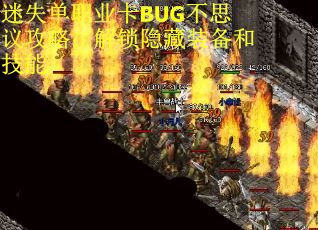 迷失单职业卡BUG不思议攻略:解锁隐藏装备和技能 迷失单职业卡BUG不思议攻略:解锁隐藏装备和技能