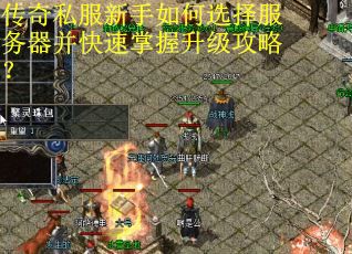 传奇私服新手如何选择服务器并快速掌握升级攻略？