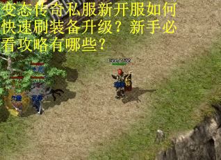 变态传奇私服新开服如何快速刷装备升级？新手必看攻略有哪些？