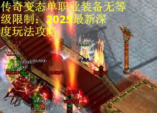 传奇变态单职业装备无等级限制:2025最新深度玩法攻略 传奇变态单职业装备无等级限制:2025最新深度玩法攻略