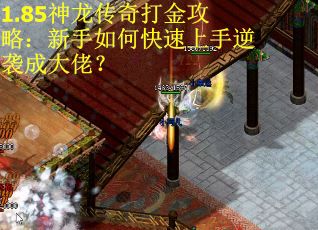 1.85神龙传奇打金攻略：新手如何快速上手逆袭成大佬？