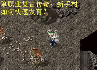 单职业复古传奇：新手村如何快速发育？