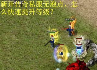 新开传奇私服无泡点,怎么快速提升等级?